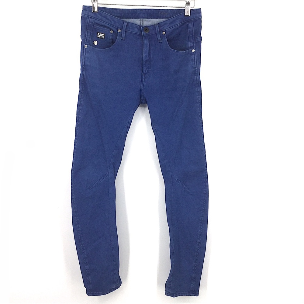 G Star Raw Blue Skinny Jeans Size 27